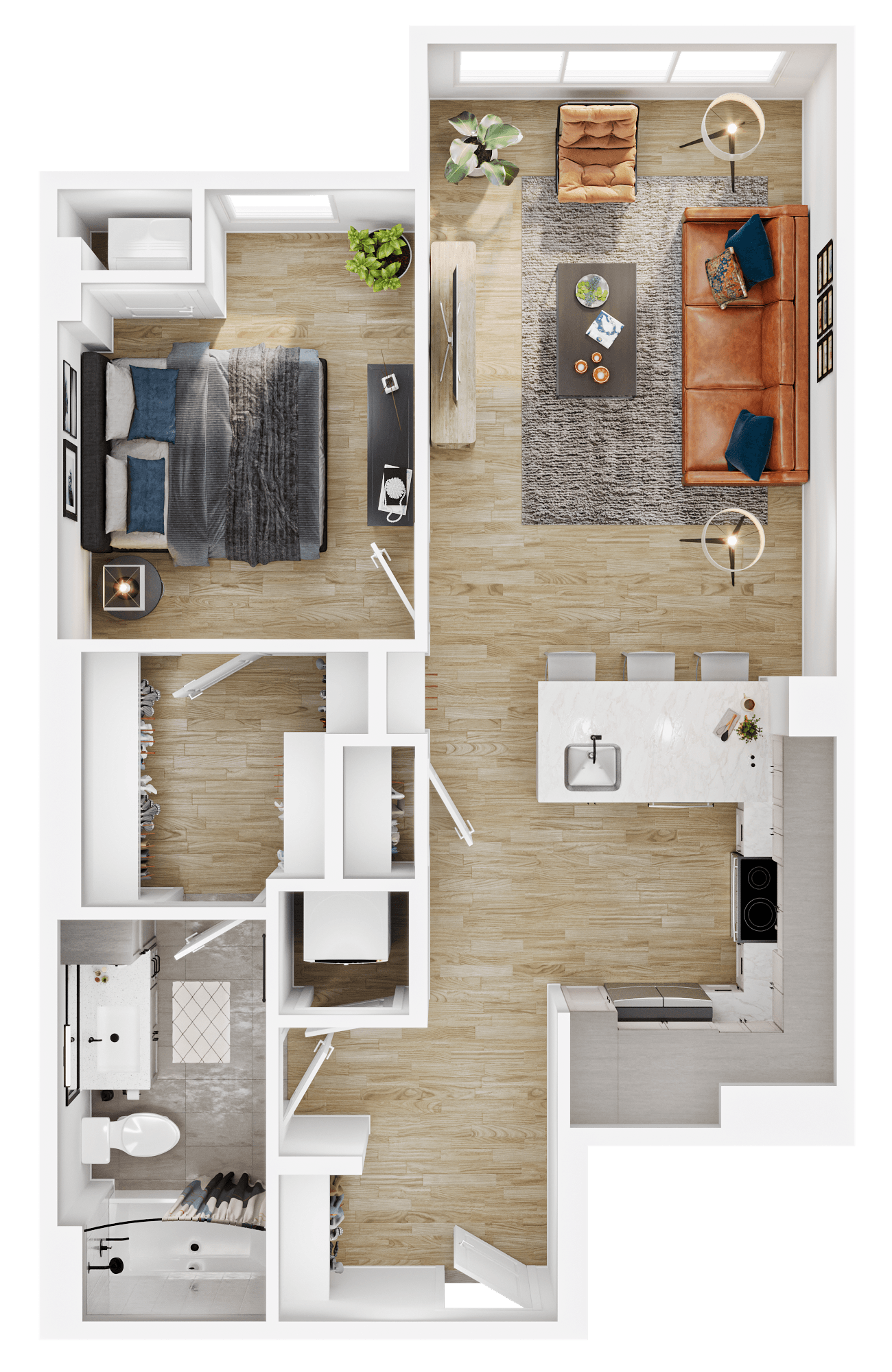 Floor plan layout diagram for A10